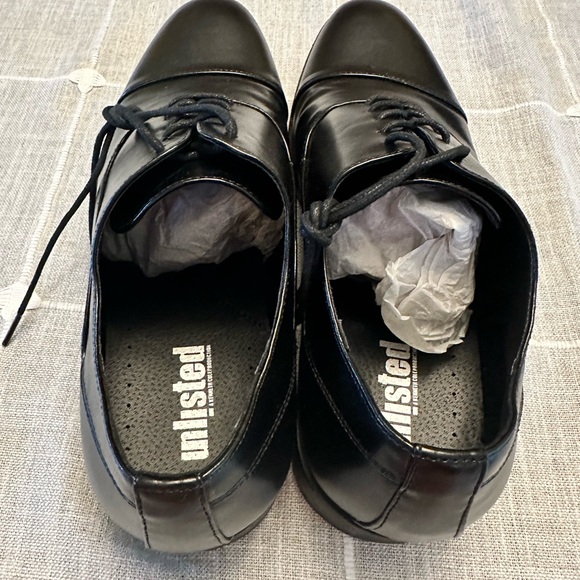 Kenneth Cole Unlisted Men's Half Time Oxford Shoes Black Size 13 New - Picture 3 of 6